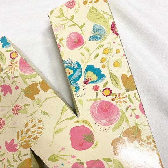 Shabby Chic Floral Metal W - Picture 9 of 10